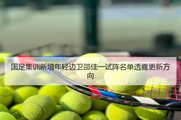 国足集训新增年轻边卫邵佳一试阵名单透露更新方向
